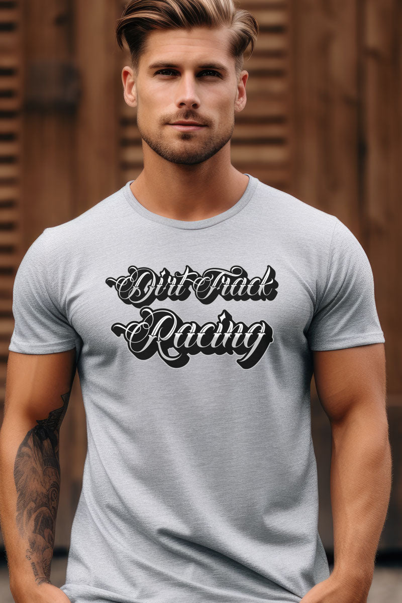 DTR Tattoo Style-Sport Gray T Shirt