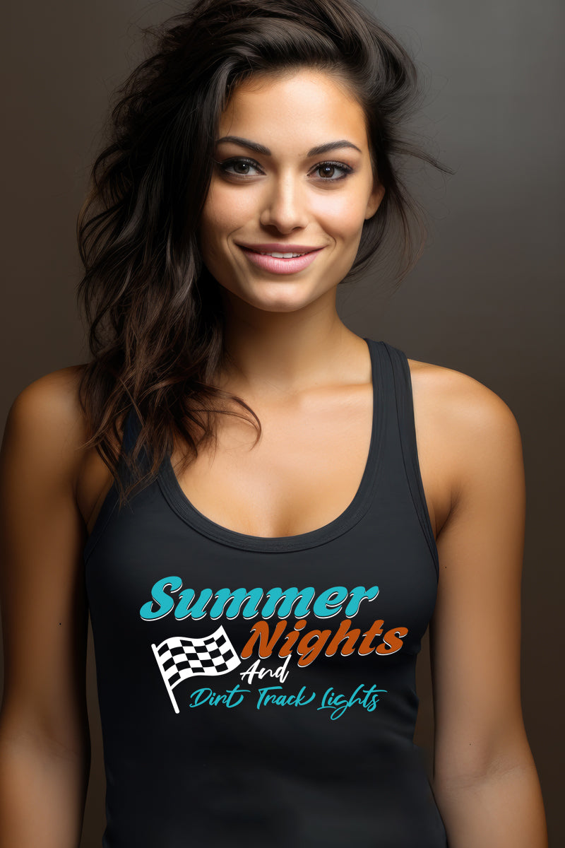 Summer Nights-Black Tank