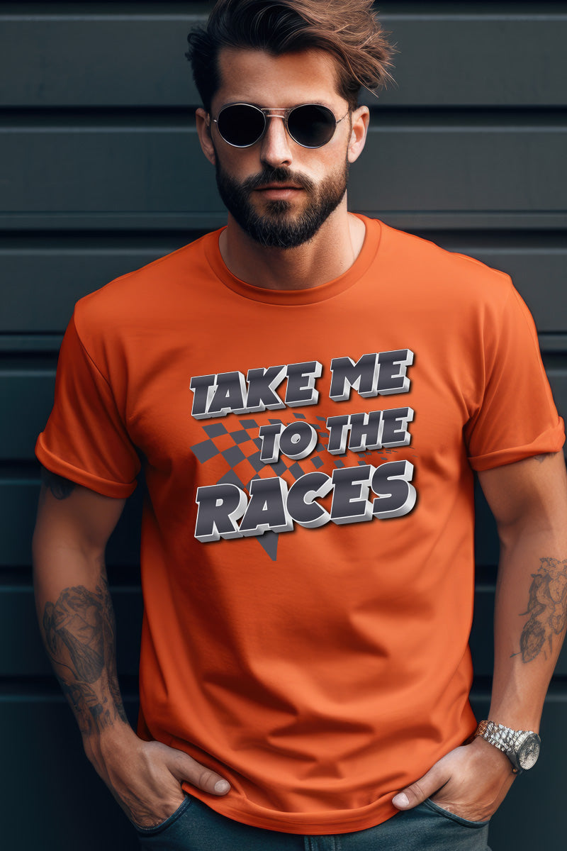 Take Me-Orange T Shirt